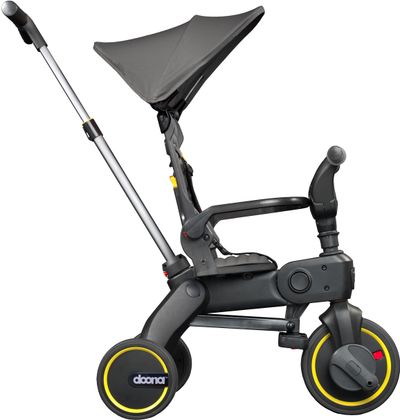 Doona Liki S1 Folding Trike Urban Grey - Thumbnail 2