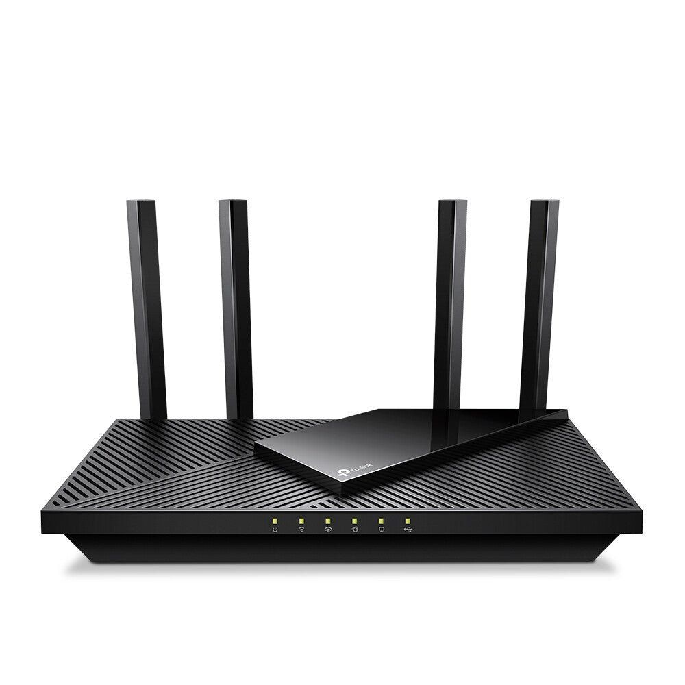 TP-LINK Archer AX55 Pro WiFi Cable & Fibre Router - AX 3000, Dual-band, Black - Image 1
