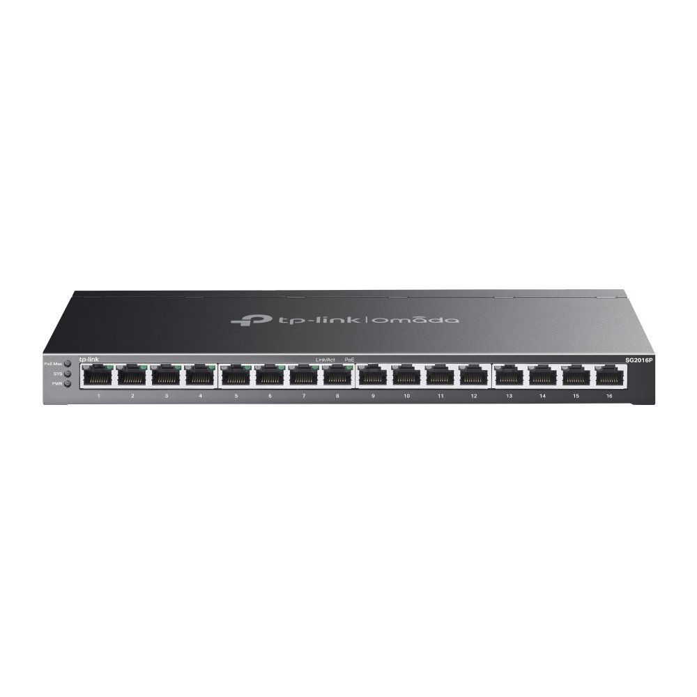 TP-Link Omada 16-Port Gigabit Smart Switch with 8-Port PoE+ - Image 1