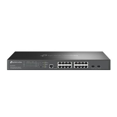 TP-Link Omada 16-Port 2.5G and 2-Port 10GE SFP+ L2+ Managed Switch with 8-Port PoE+ - Thumbnail 2