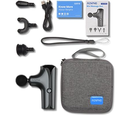 RENPHO Edge Mini Handheld Body Massager - Black - Thumbnail 2