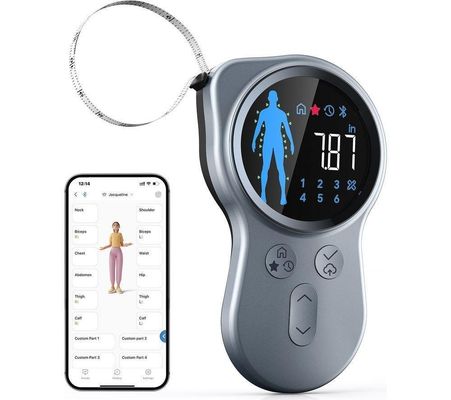RENPHO Smart Tape Measure, Silver/Grey
