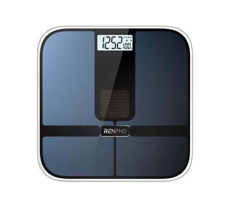 RENPHO Elis Solar 2 Smart Body Scale - Black, Black