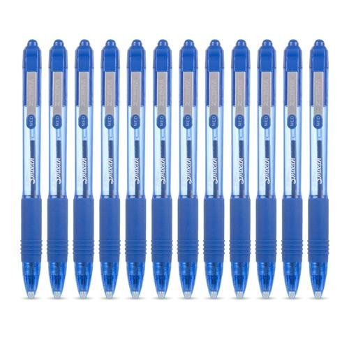 Zebra Z-Grip Smooth Retractable Ballpoint Pen 1.0Mm Tip Blue (Pack 12) - 22562 - Image 1