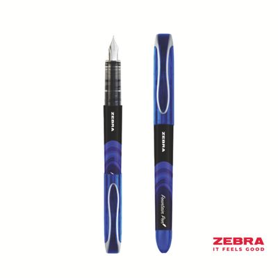 Zebra Fuente Disposable Fountain Pen Blue (Pack 12) - 69482