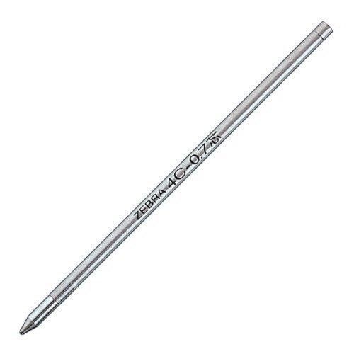 Zebra 4C Pen Refill 0.7Mm Tip Blue (Pack 10) - E29612 - Image 1