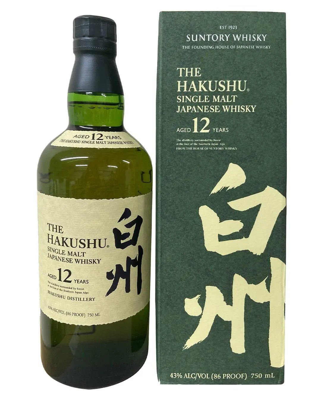 Hakushu 12 Year Old Japanese Single Malt Whisky - Image 1