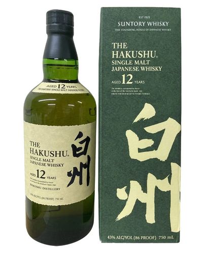 Hakushu 12 Year Old Japanese Single Malt Whisky