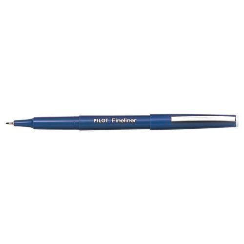 Pilot Fineliner Pen 1.2Mm Tip 0.4Mm Line Blue (Pack 12) - 4902505085963/Sa - Image 1