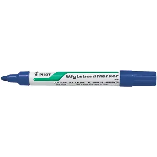 Pilot Wyteboard Medium Tip Drywipe Marker Blue (Pack 12) - 4902505088667 - Image 1