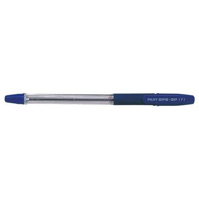 Pilot BPS GP Grip Ballpoint Pen 0.7mm Tip 0.27mm Line Blue (Pack 12) -