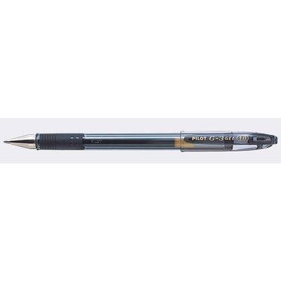 Pilot G-307 Grip Gel Rollerball Pen 0.7mm Tip 0.39mm Line Red (Pack 12
