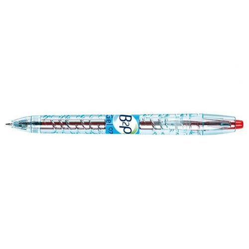 Pilot B2P Gel Clip-on retractable pen Red - Image 1