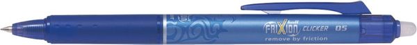 Pilot FriXion Clicker Erasable Retractable Gel Rollerball Pen 0.5mm Ti