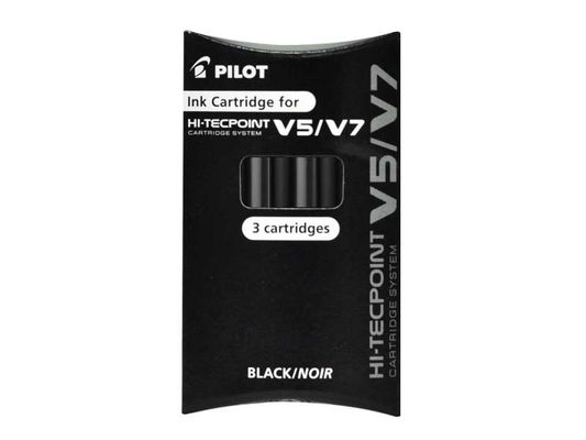 Pilot V5/V7 Medium Black 3 pc(s)