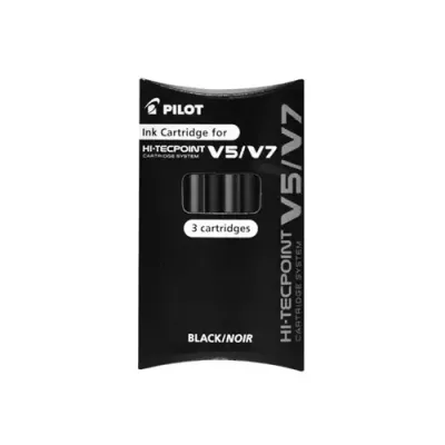Pilot V5/V7 Medium Black 3 pc(s) - Thumbnail 2