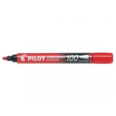 Pilot Permanent Marker 100 Red