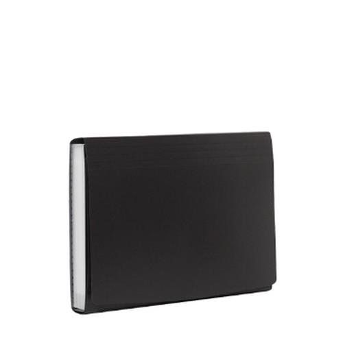 Pentel Document File Expanding Organiser box file Black - Image 1