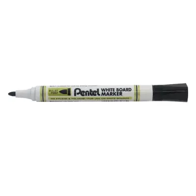 Pentel MW85 marker 12 pc(s) Bullet tip Black - Thumbnail 2