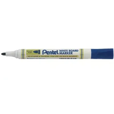 Pentel MW85 marker 12 pc(s) Bullet tip Blue - Thumbnail 2