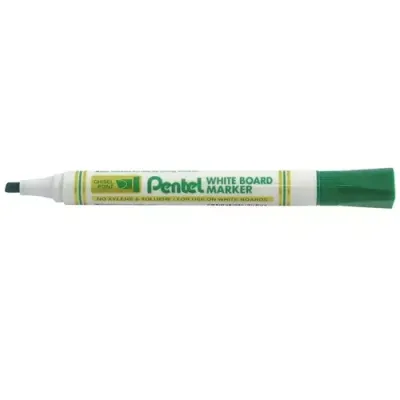 Pentel MW86 marker 12 pc(s) Chisel tip Green - Thumbnail 2