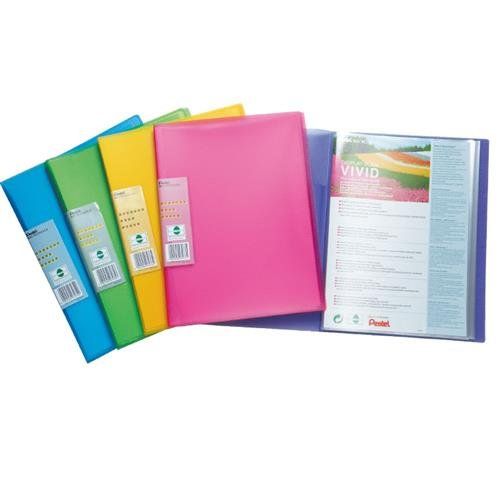 Pentel DCF343/MIX presentation display book A4 - Image 1