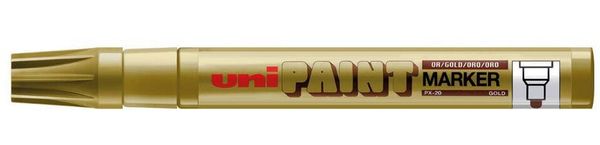 Uni-Ball PX-20 marker 1 pc(s) Gold