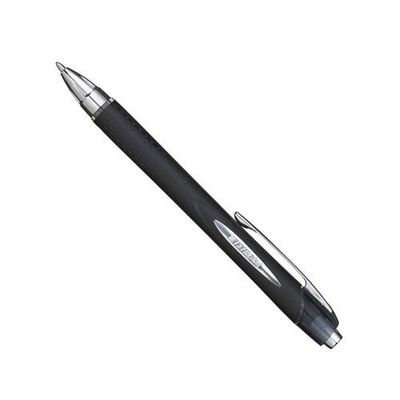 Uni-Ball Jetstream Black Clip-on retractable ballpoint pen 1 pc(s) - Thumbnail 1