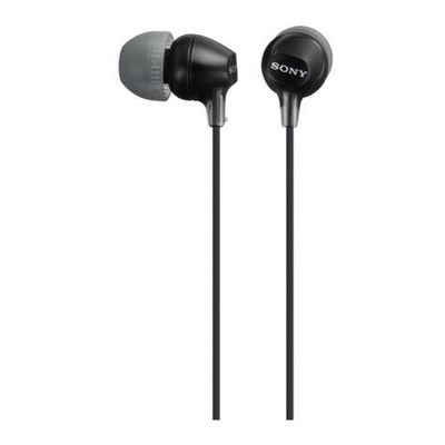 SONY EX15APB Headphones - Black, Black