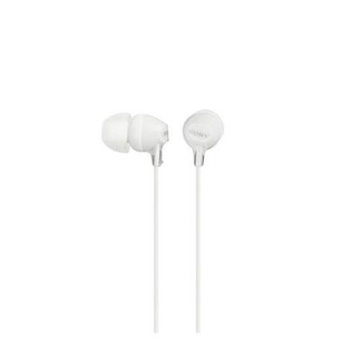 SONY EX15APW Headphones - White, White