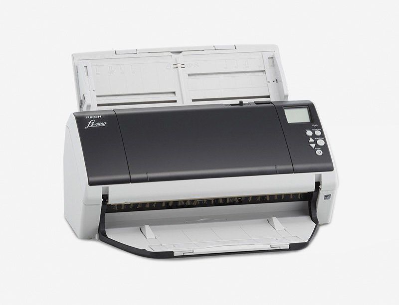 Ricoh fi-7460 ADF + Manual feed scanner 600 x 600 DPI A3 Grey, White - Image 1