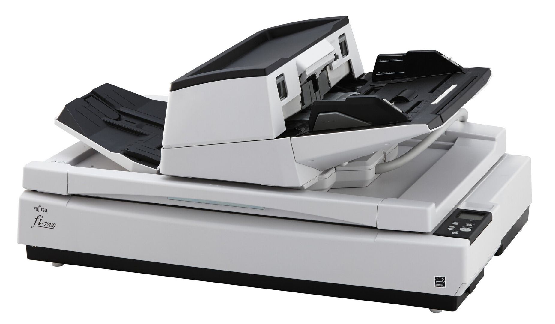 Ricoh fi-7700 Flatbed & ADF scanner 600 x 600 DPI A3 Black. White - Image 1
