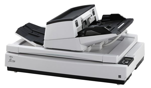 Ricoh fi-7700 Flatbed & ADF scanner 600 x 600 DPI A3 Black. White
