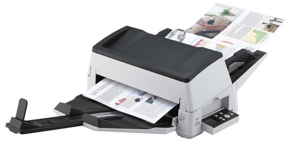 Ricoh fi-7600 ADF + Manual feed scanner 600 x 600 DPI A3 Black White