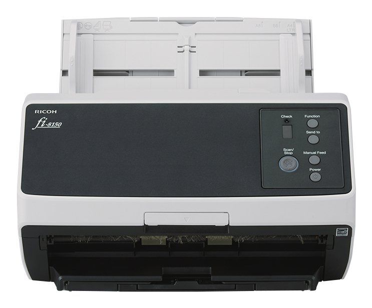 Ricoh FI-8150 ADF + Manual feed scanner 600 x 600 DPI A4 Black, Grey - Image 1