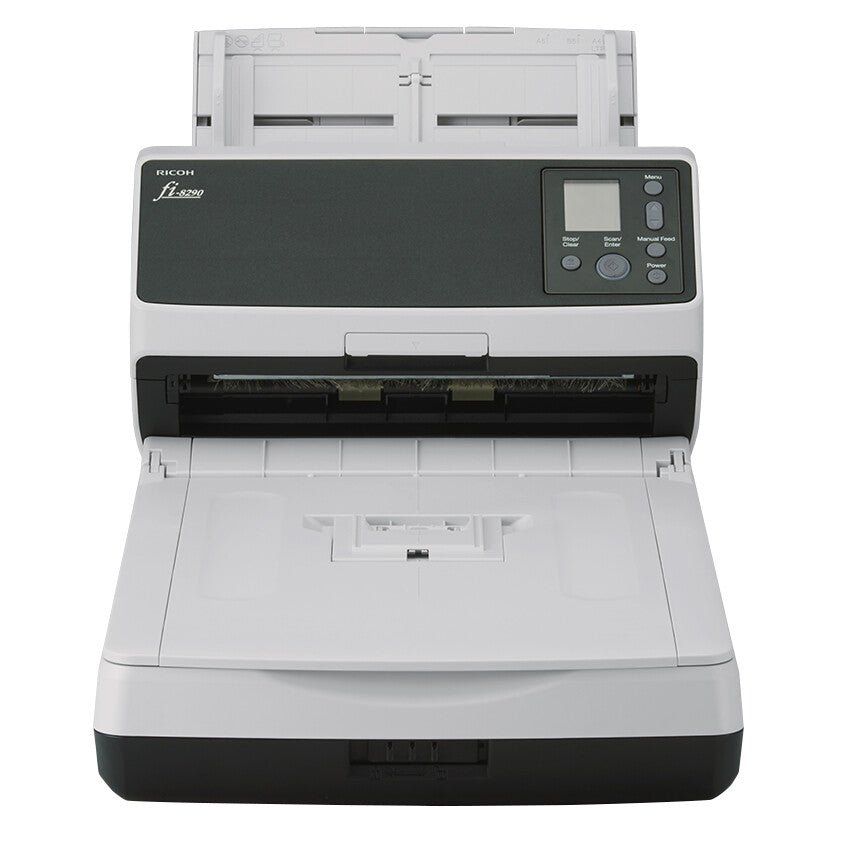 Ricoh fi-8290 ADF + Manual feed scanner 600 x 600 DPI A4 Black. Grey - Image 1