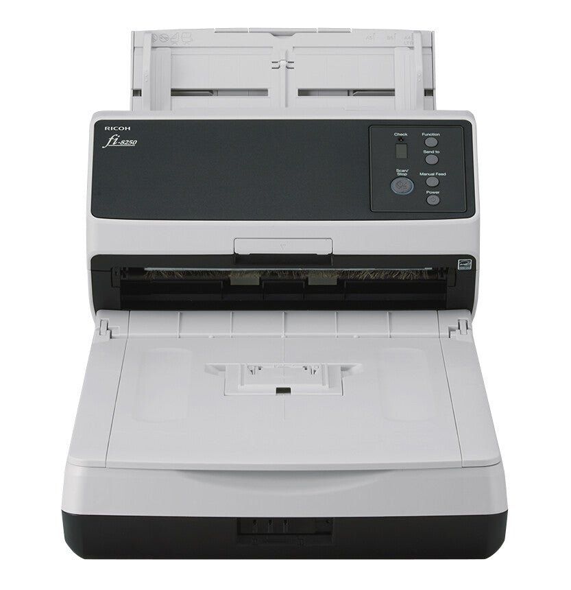 Ricoh fi-8250 ADF + Manual feed scanner 600 x 600 DPI A4 Black, Grey - Image 1