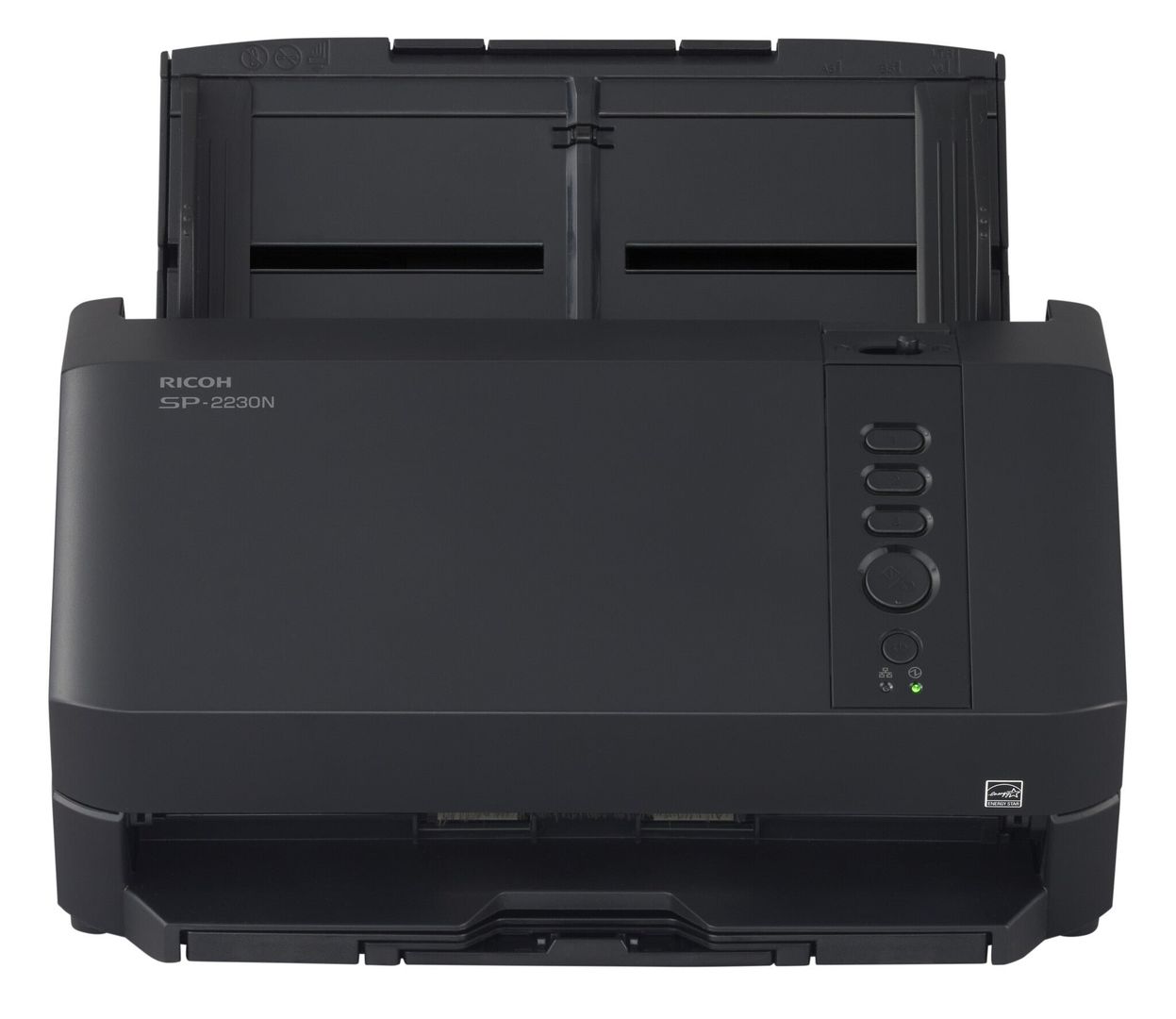 Ricoh SP-2230N - Document scanner - Dual CIS - Duplex - 216 x 360 mm - 600 dpi x 600 dpi - up to 30 ppm (mono) / up to 30 ppm (colour) - ADF (80 sheets) - up to 4500 scans per day - Gigabit LAN USB 3.2 Gen 1x1 - Image 1
