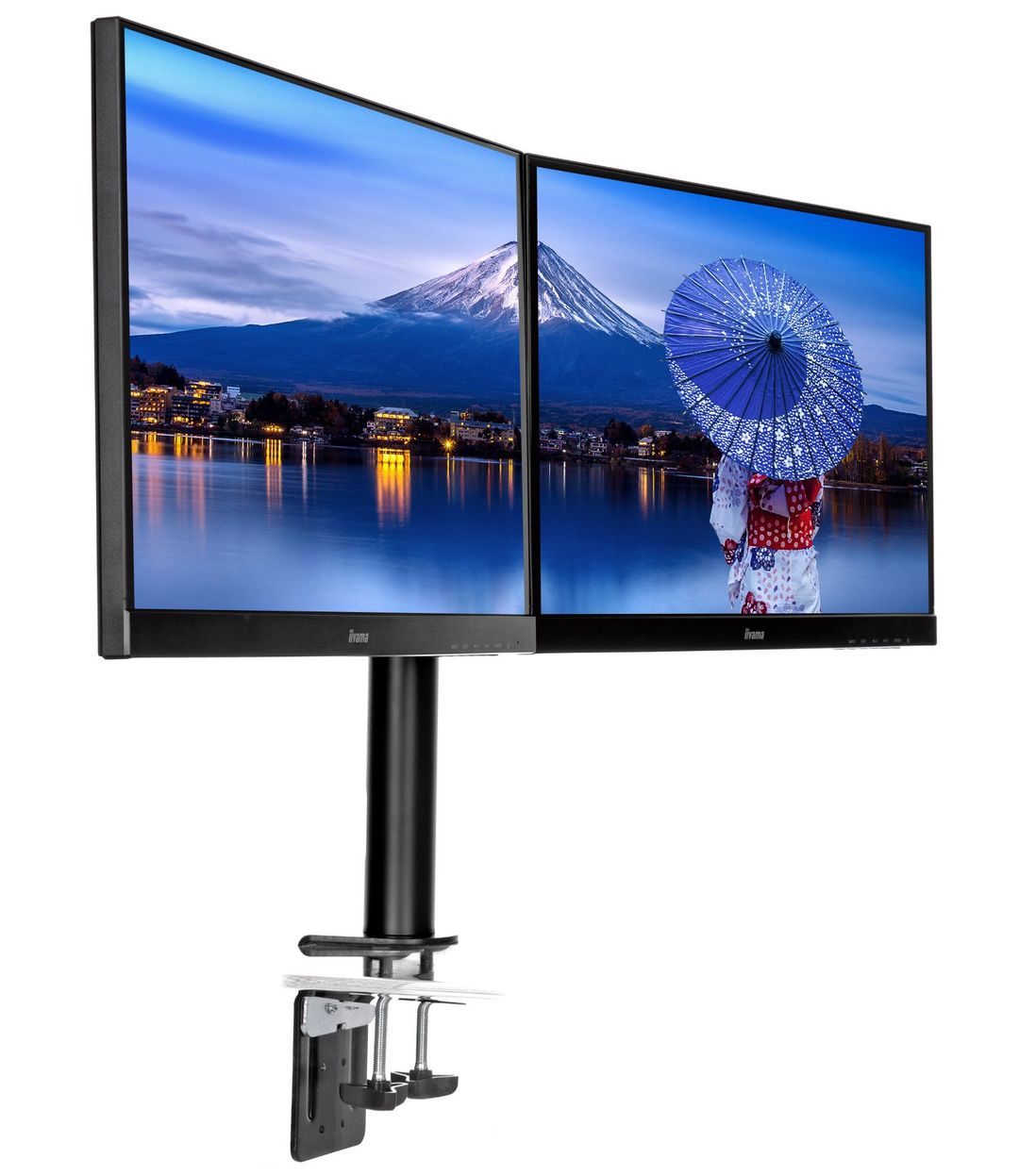 iiyama DS1002C-B1 monitor mount / stand 76.2 cm (30") Desk Black - Image 1