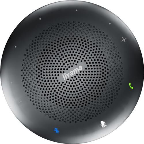 iiyama UC SPK01M Bluetooth conference speaker Black 4.2+EDR - Image 1