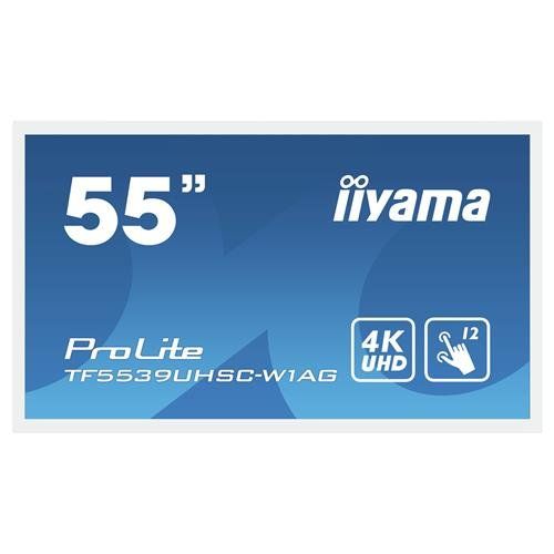 iiyama TF5539UHSC-W1AG Signage Display 139.7 cm (55") LED 500 cd/ - Image 1