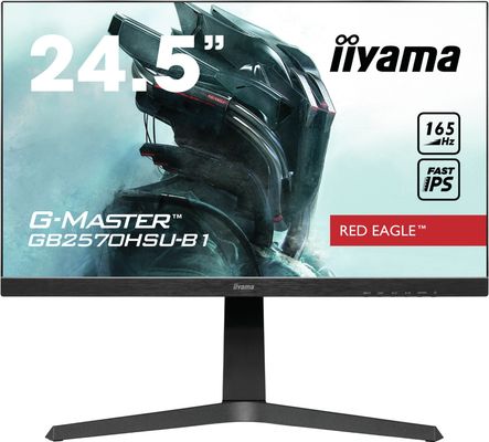 iiyama G-MASTER 24.5" FHD 165Hz Gaming Monitor (GB2570HSU-B1)