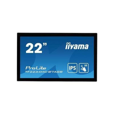 iiyama ProLite TF2234MC-B7AGB computer monitor 54.6 cm (21.5") 1920 x 1080 pixels Full HD LED Touchscreen Multi-user Black