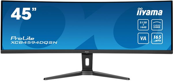 iiyama G-MASTER 45"LCD Curved Bus. UWQHD computer monitor 113 cm (44.5") 5120 x 1440 pixels Dual QHD LED Black