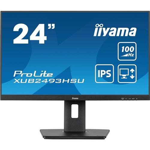 iiyama ProLite 23.8" FHD 100Hz Monitor (XUB2493HSU-B6) - Image 1