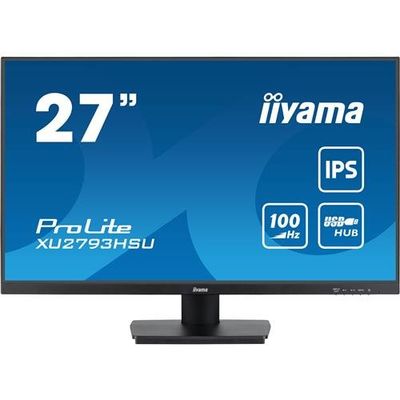 iiyama ProLite XU2793HSU-B6 computer monitor 68.6 cm (27") 1920 x 1080 pixels Full HD LED Black