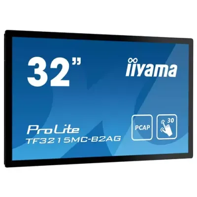 iiyama ProLite TF3215MC-B2AG computer monitor 80 cm (31.5") 1920 x 1080 pixels Full HD LED Touchscreen Kiosk Black - Thumbnail 2