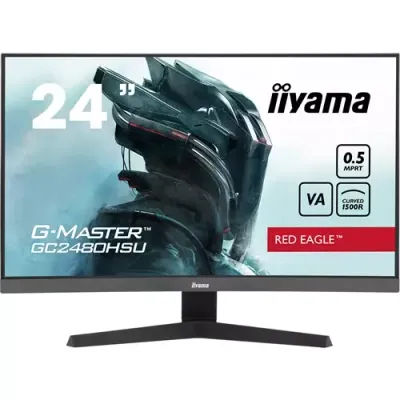 iiyama G-MASTER 24" FHD 180Hz Gaming Monitor (GC2480HSU-B1) - Thumbnail 2