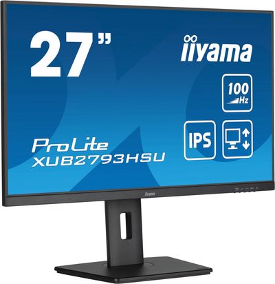iiyama ProLite XUB2793HSU-B7 computer monitor 68.6 cm (27") 1920 x 1080 pixels Full HD LED Black - Thumbnail 2