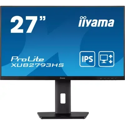 iiyama ProLite XUB2793HS-B7 computer monitor 68.6 cm (27") 1920 x 1080 pixels Full HD LED Black - Thumbnail 2